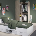 CAMA INDIVIDUAL CON CAJONES TIANA